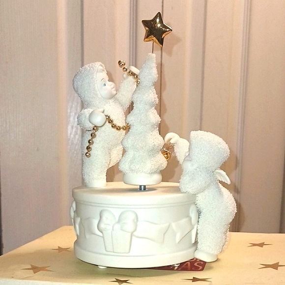 Department 56 Other - Snowbabies Dept 56 O Christmas Tree Music Box 2001